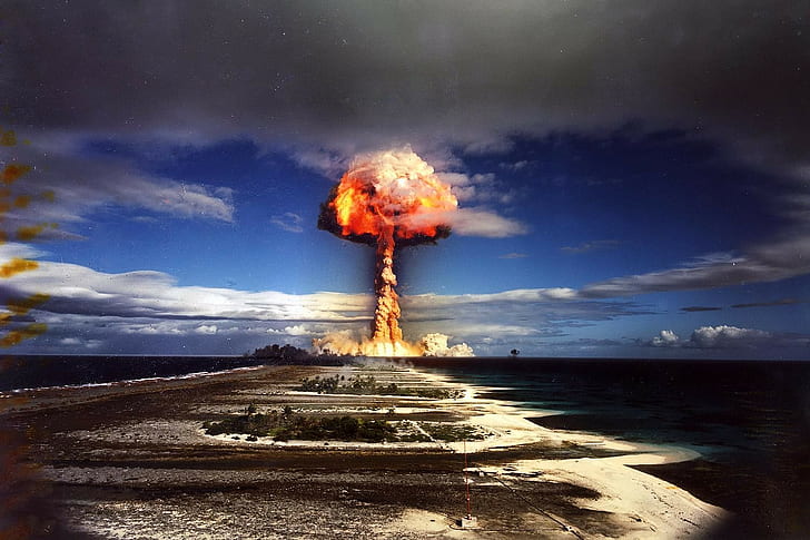 bomba atómica, apocalíptica, Fondo de pantalla HD