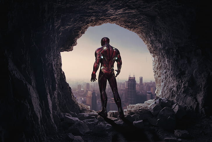 Die Rächer, Avengers EndGame, Iron Man, Marvel Comics, HD-Hintergrundbild