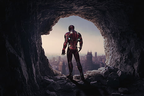 The Avengers, Avengers EndGame, Iron Man, Marvel Comics, Fondo de pantalla HD HD wallpaper