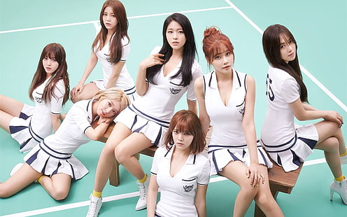 AOA, ragazze coreane di musica 02, AOA, coreano, musica, ragazze, Sfondo HD HD wallpaper