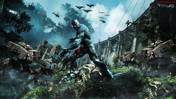 Crysis 3 Fighters, Crysis, Fighter, HD tapet