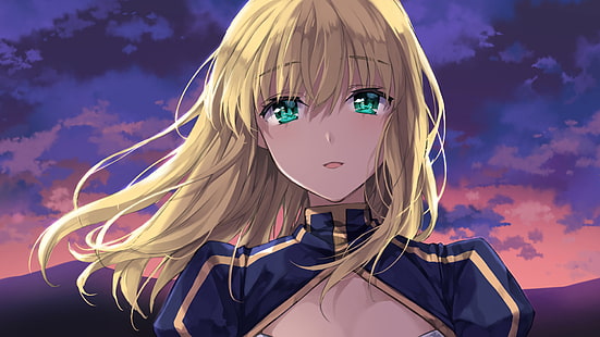 Sabre, Fate Series, Anime Girls, HD-Hintergrundbild HD wallpaper