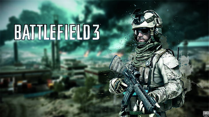 Battlefield 3, видео игри, HD тапет