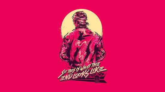 So this is what the end looks like wallpaper, Hotline Miami, Hotline Miami 2, Hotline Miami 2: Wrong Number, HD wallpaper HD wallpaper