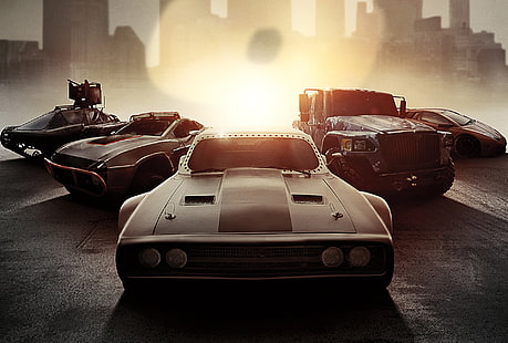 รถยนต์, ภาพยนตร์, ฟิล์ม, .50, ปืนกล, อาวุธหนัก, Fast And Furious 8, Fast 8, FF 8, The Fast and the Furious 8, The Fate of the Furious, วอลล์เปเปอร์ HD HD wallpaper