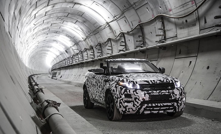 Land Rover Range Rover Evoque, land rover evoque conv, car, HD wallpaper