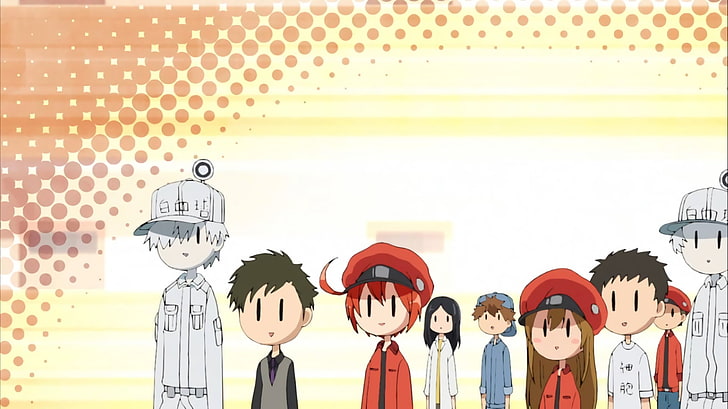 Anime, Zellen bei der Arbeit!, HD-Hintergrundbild