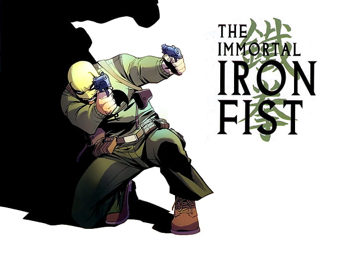 Iron Fist HD, bandes dessinées, fer, poing, Fond d'écran HD