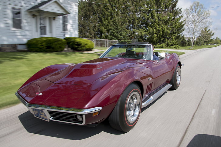 (c3), 1969, cars, chevrolet, classic, convertible, corvette, l88, stingray, HD wallpaper