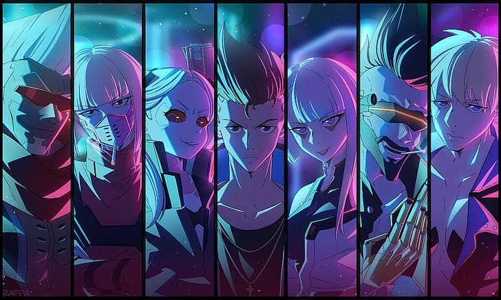 Cyberpunk: Edgerunners, Lucy (Edgerunners), Cyberpunk 2077, anime, Wallpaper HD
