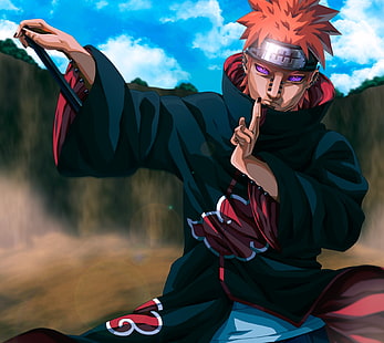 Naruto, Pain (Naruto), Yahiko (Naruto), Sfondo HD HD wallpaper
