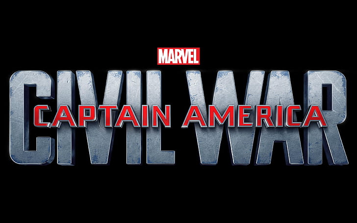 Captain America Civil War Logo, Captain America Civil War, Captain America, HD wallpaper