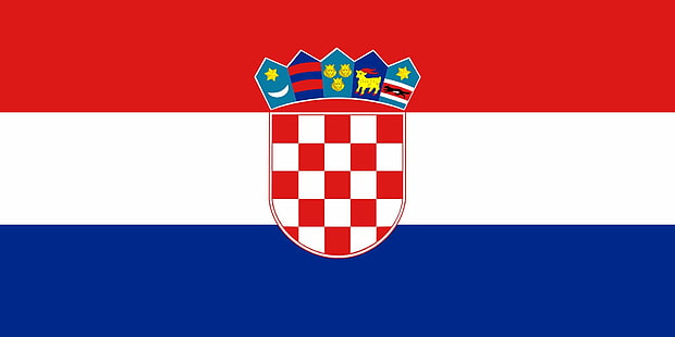 Bendera 2000px croatia svg, Wallpaper HD HD wallpaper