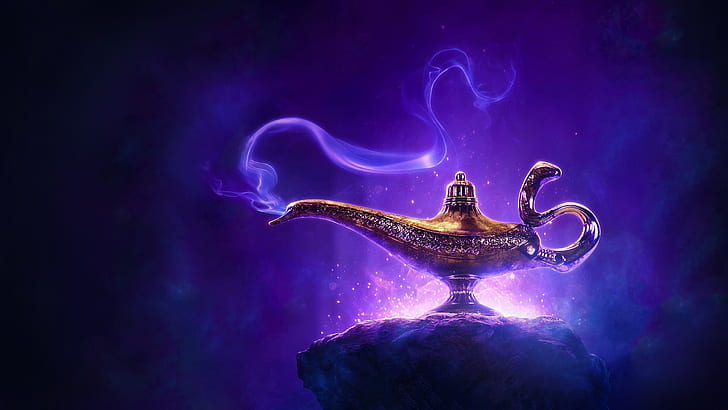 Cartel de la película Disney Aladdin 2019, Fondo de pantalla HD