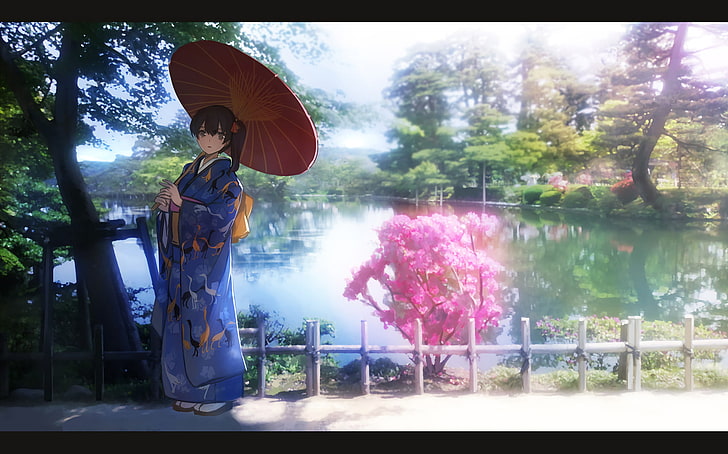 Anime, Collection Kantai, Kaga (Kancolle), Fond d'écran HD