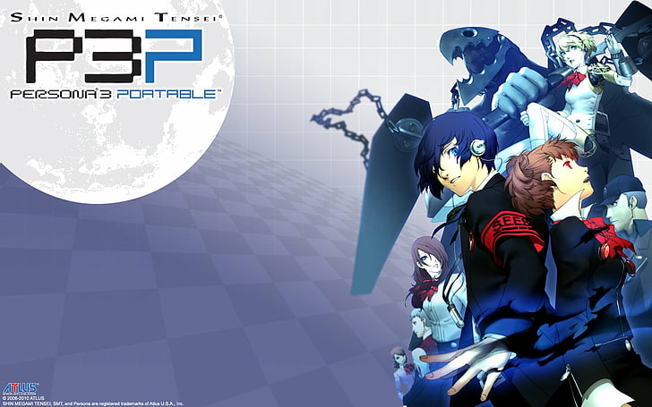 Persona, Persona 3 Portable, Persona 3, HD-Hintergrundbild