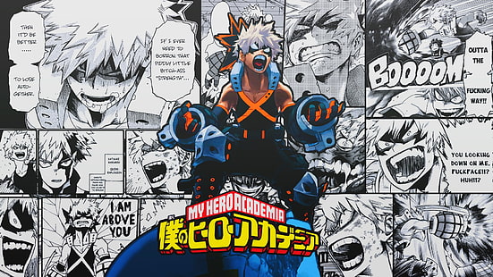 Anime, My Hero Academia, Katsuki Bakugou, HD-Hintergrundbild HD wallpaper