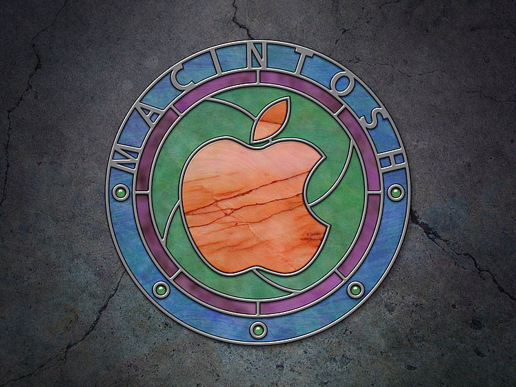Apple, Mac, Brand, Metal, Logo, HD-Hintergrundbild