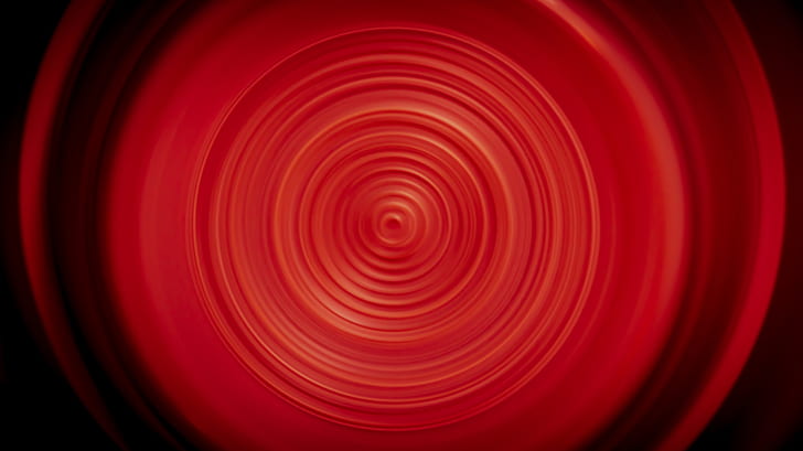 abstrato, círculo, vermelho, HD papel de parede