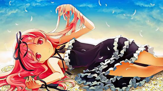 Himemiya Ruri, Garden (visual novel), anime girls, Sfondo HD HD wallpaper