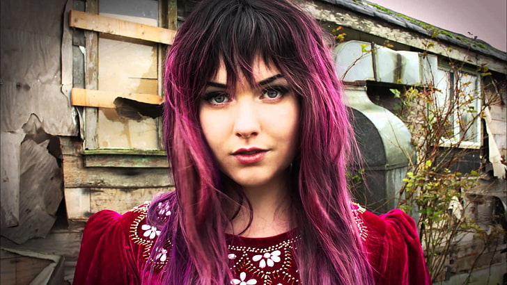 Veela, hair, purple, HD wallpaper