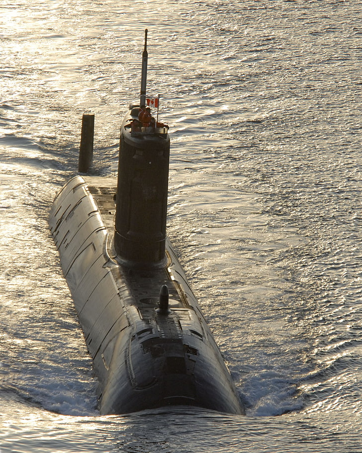 подводная лодка, военный, транспортное средство, HD обои, телефон обои