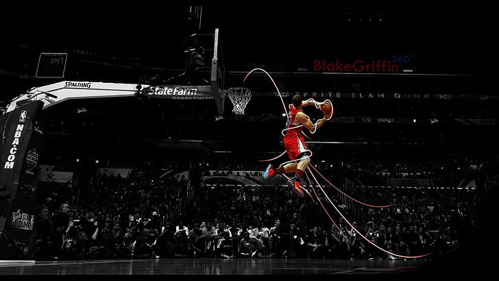 sports, 1920x1080, basketball, NBA, blake griffin, los angeles clippers, BEST, HD wallpaper