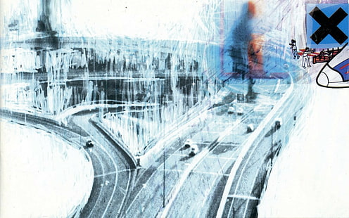 Copertine album, musica, Radiohead, Sfondo HD HD wallpaper