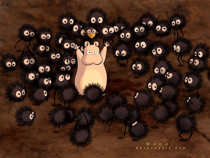 character illustration, Spirited Away, Studio Ghibli, HD wallpaper