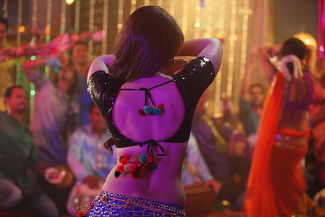 Rücken, Bollywood, Indianer, Kapoor, Kareena, Saree, HD-Hintergrundbild HD wallpaper