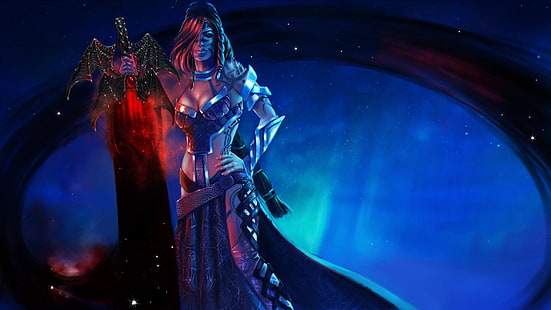 Guild Wars, Guild Wars 2, Eir Stegalkin (Guild Wars 2), Twilight, HD-Hintergrundbild HD wallpaper