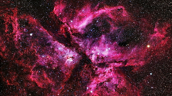 ruang, nebula, alam semesta, galaksi, carina nebula, kosmos, langit, bintang, ruang angkasa, astronomi, Wallpaper HD HD wallpaper