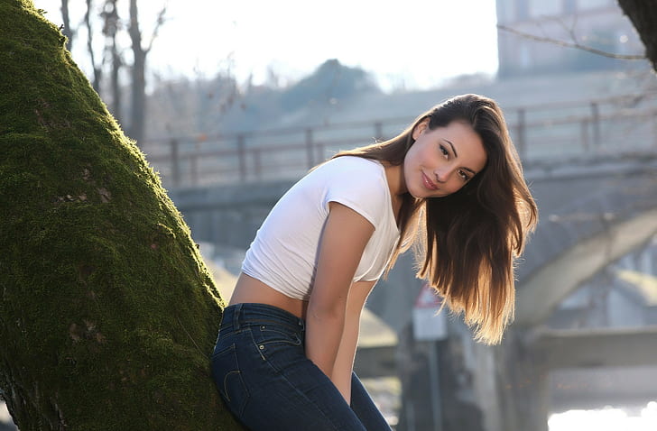 Erwachsene, Lorena Garcia, Model, Spanien, HD-Hintergrundbild