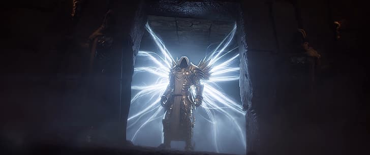 Tyrael, Diablo 2, Diablo 2: Resurrected, Fondo de pantalla HD