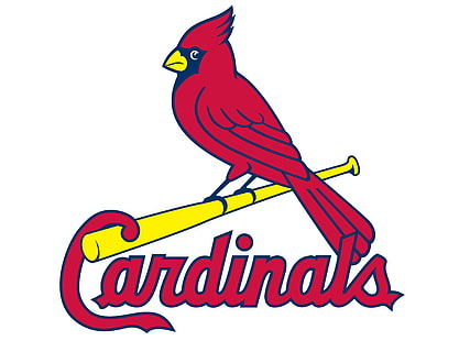 Кардинали, логотип, бейзбол на Мейджър лийг, кардинали от Сейнт Луис, HD тапет HD wallpaper