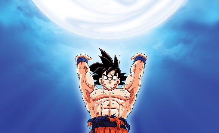 Son Goku-Illustration, Dragon Ball, Dragon Ball Z, Son Goku, Anime, HD-Hintergrundbild