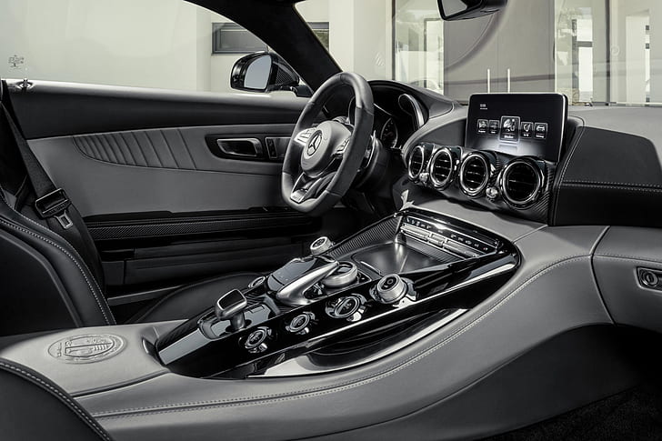 Mercedes AMG GT Interior HD, cars, mercedes, amg, interior, gt, HD wallpaper