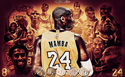 Kobe Bryant-Living Legend, fondo de pantalla de Kobe Bryant, deportes, baloncesto, Fondo de pantalla HD HD wallpaper
