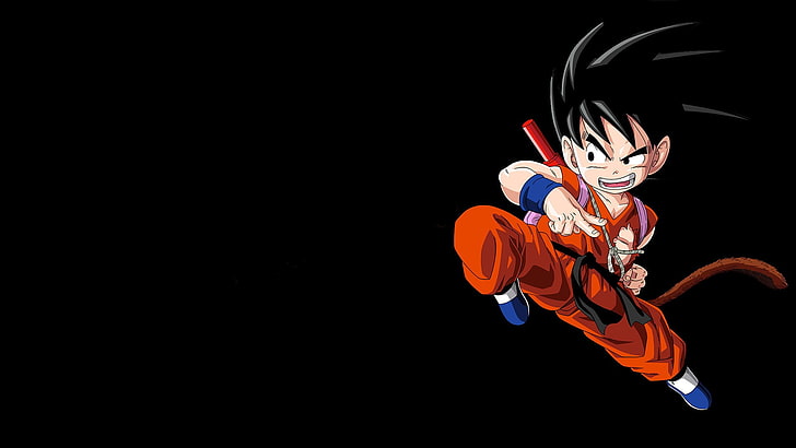 Dragon Ball Z Son Goku Boy In Kinton Cloud Wallpaper Dragon Ball Kid Goku Hd Wallpaper Wallpaperbetter