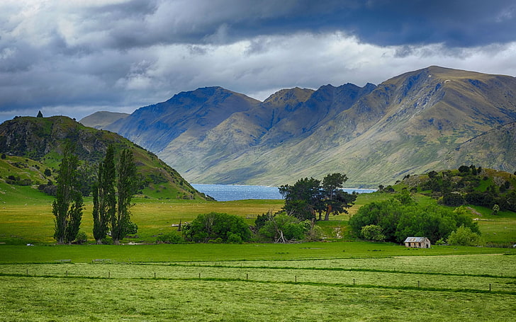 Paesaggio della Nuova Zelanda Bellissimo sfondo HD per il tuo desktop, Sfondo HD
