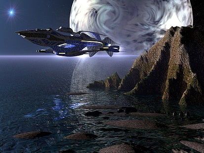 Babylon 5 de ciencia ficción Babylon 5 - White Star Entertainment Series de TV HD Art, Space, sci-fi, tv, Babylon 5, White Star, Fondo de pantalla HD HD wallpaper