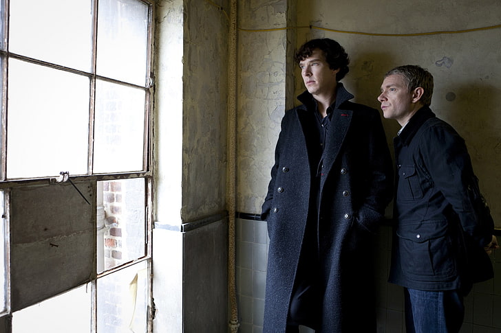 Sherlock Holmes, Sherlock, John Watson, Benedict Cumberbatch, Martin man, HD wallpaper