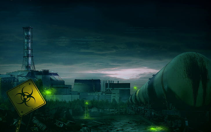 apocalyptic, chernobyl, nuclear, post, HD wallpaper
