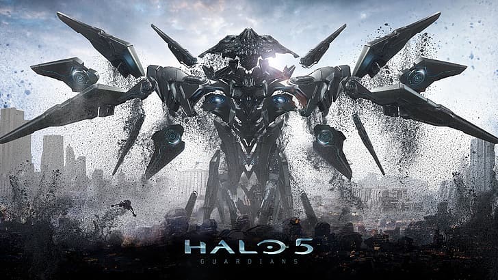 Halo 5：Guardians、Guardian Custode、Banshee（Halo）、 HDデスクトップの壁紙