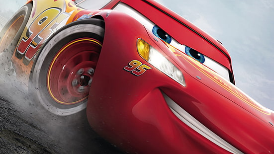 Cars 3, Lightning McQueen, poster, 5k, HD wallpaper HD wallpaper