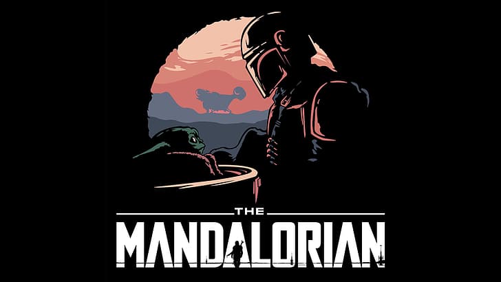 Star Wars, The Mandalorian, The Mandalorian (Personaggio), Baby Yoda, Sfondo HD