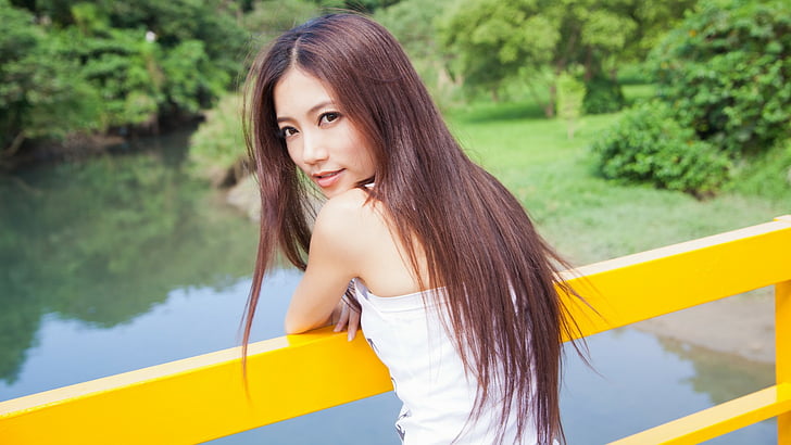 Asia, Jepang, model, wanita, Wallpaper HD