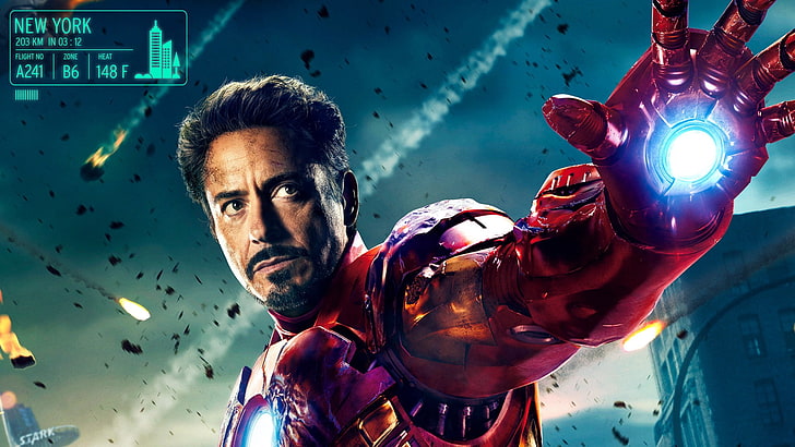 Robert Downey Jr., Avengers: Ultron Çağı, Demir Adam, HD masaüstü duvar kağıdı