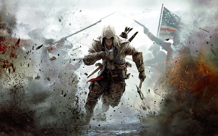 2012-spel Assassin's Creed 3, 2012, Game, Assassin, Creed, HD tapet