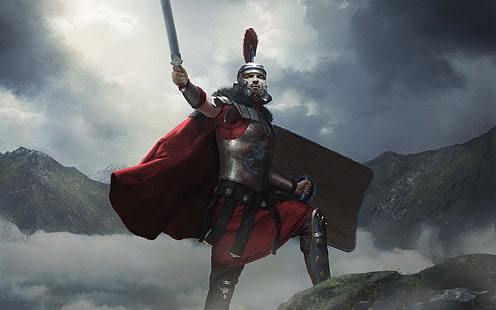 Roman Commander Germanicus Total War Arena 4K 8K, Arena, Total, Romano, Comandante, Guerra, Germanicus, HD papel de parede HD wallpaper